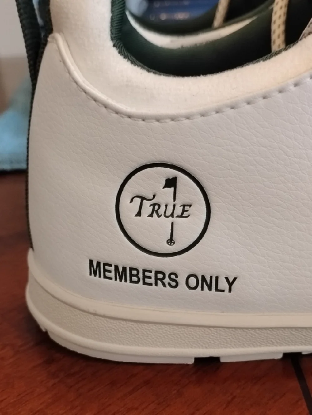 TRUE Linkswear OG 1.2 “Members Only” Limited Edition Golf Shoes White Green Mens - Picture 4 of 16